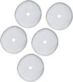 304 Stainless Steel Coffee Filter Mesh 5Pcs Set Portable Detachable Coffee Pot Filter Accessory for Home and Coffee Shop Use Durable High Temperature (Large-1000ml)