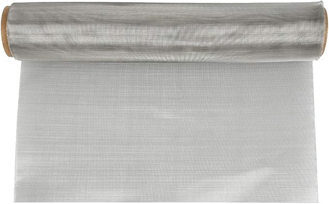 Stainless Steel Woven Wire Mesh, Stainless Steel Wire Mesh 100 Mesh Filter Screen Rodent Proof Insect Mesh High Density Tear Resistant for Airbricks Garden Protection