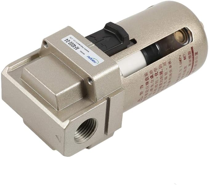 Moisture Trap Air Filter, 1/2 Inch Air Filter Compressor Water Moisture Trap Separator Regulator Accessories, Air-Compressor Accessories Parts