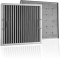 Captrate COMBO Stainless Steel Baffle Restaurant Hood Filter, 16" high x 16" wide