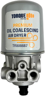 Torque 800887 AD-SP Style Air Dryer for Freightliner, Peterbilt Replaces 065691 Bendix: 800887 65691 109991 Haldex: 10991X Meritor: R95510991X (TR800887)