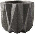 Outdoor Succulent Plantpot Cactus Plant Container Cement Flowerpot Container Modern Simple Planter Flower Vase Meat Plant Cement Container Concrete Flower Plant (Gray1 13cm*11.5cm) (Gray1 13cm*11.5cm)