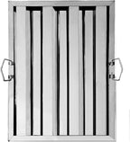 New Star Foodservice 54323 Stainless Steel Hood Filter, 16" W x 20" H, Set of 6