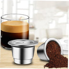 Homoyoyo Coffee Pod Filters Reusable Filter Cup Professional Drainer Compact Strainer