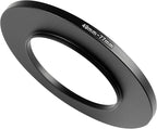 49-77mm Metal Step-Up/Down Ring Adapter Compatible with Mirrorless Cameras DSLR Lens, UV CPL ND Filter Thread Converter, Black