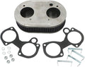 KIPA Air Filter assembly For arbuertor DCOE 40DCOE 45DCOE 48DCOE 40 45 45 mm Stainless Plate washable filter element 1 3/4" Tall With Mounting gasket hardware 56-1310 OEM # 99217.517 99217517
