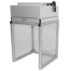 220V Vertical Laminar Dust Free Workshop with HEPA Filter, 23.62"×23.62" Aluminum Air Flow Clean Bench, Multi-Wing Centrifugal Fan, for Phone Repair Workshop, Laboratory Use