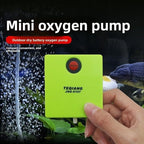 Oxygen Pump with Air Stone Quiet Portable Powerful Air Fish Tank Aerator Fishing Transport Aquarium Accessories