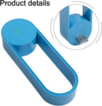 Powerful Negative Air Cleaner Purifier With Silent Operation USB Powered(Blue)