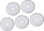 304 Stainless Steel Coffee Filter Mesh 5Pcs Set Portable Detachable Coffee Pot Filter Accessory for Home and Coffee Shop Use Durable High Temperature (Large-1000ml)