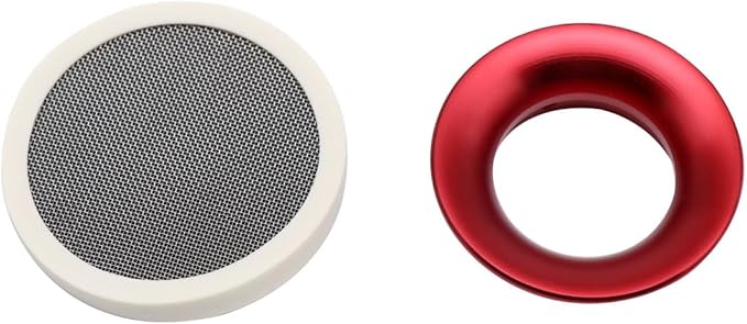 Carburetor Velocity Stack Air Filter Cleaner 55mm Modified Alloy with Sponge Filter Steel Mesh for PWK32-34mm Shortest Fast Intake Suggest Small Displacement (Red New,55mm)