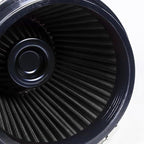 Universal 6" 152mm igh-Flow Air Filter, Reusable Cone Cold Air Intake, High Performance, Washable, Clamp-On Car High Flow Air Kit, Flange Diameter: 6 Inch, Filter Height: 7 Inch, Red