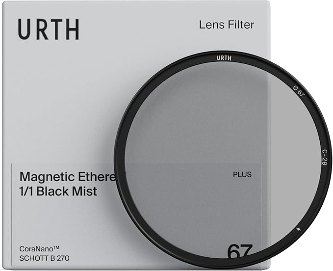 Urth 39mm Magnetic Ethereal Black Mist ¹⁄₁ Diffusion Lens Filter (Plus) — Cinematic Effect, 20-Layer Nano-Coated Light Dispersing Particles