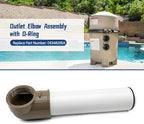 DEX4820EA Outlet Elbow Assembly with O-Ring Fit for DE4820 Filter
