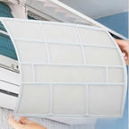 Wall Mounted Air Conditioner Dustproof Filter Cover,Plastic Indoor Unit Air Outlet Screen Compatible with Household Split System AC(31X27.5cm)