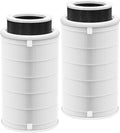 1000 Replacement Filters Compatible with Air Doctor 1000 Air Purifier, Includes Premium Efficiency Layer, Activated Carbon Layer, and Pre-Filters, 2-Packs
