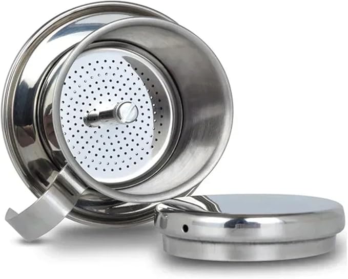Stainless Steel 304 Vietnamese Coffee Filter Cup Drip Pot Simple And Portable Household Coffee Filter Cup Traditional Tool(Seven Colors)