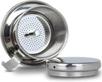 Stainless Steel 304 Vietnamese Coffee Filter Cup Drip Pot Simple And Portable Household Coffee Filter Cup Traditional Tool(Titanium)