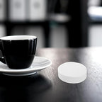 300pcs White 64mm Disposable Coffee Filter Paper for Press Makers Mini round Drip Coffee Filters Compatible with Espresso Machines Portable Paper Bags for Daily Brewing