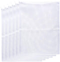 JIHAQUA Aquarium Filter Bags Large - Reusable Fish Tank Filter Media Mesh Bags with Plastic Zipper (14 x 18 inch (6 Pack))