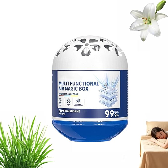 Air Magic Box - Indoor Air Purification Dust Removal Magic Box, Multi Functional Vacuum Automatic Dust-Collecting Box, Plant-Based, No Electricity & Noise Long-Lasting Fresh for Any Room (#B 1pcs)