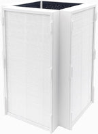 Replacement Filter Compatible With Cuisinart CAP-1000: H13 True Hepa Filter Compatible With Cuisinart CAP-1000FPK PuRXium Air Purifier
