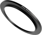 67-82mm Metal Step-Up/Down Ring Adapter Compatible with Mirrorless Cameras DSLR Lens, UV CPL ND Filter Thread Converter, Black
