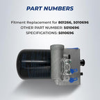Torque 801266 Air D-is Air Dryer 12V with Extra Purge Volume (Replaces Bendix 801266, Haldex 5010696X) (TR801266)