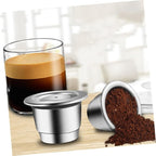 Homoyoyo 4pcs Reusable Coffee Filter Cups Multi-function Drainers for Home Office and Coffee Shops Design Fine Mesh for Better Flavor Extraction