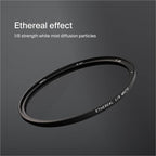 Urth 72mm Magnetic Ethereal White Mist ⅛ Diffusion Lens Filter (Plus) — Cinematic Effect, 20-Layer Nano-Coated Light Dispersing Particles