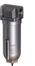 1" Inline Air Compressor In Line Water Moisture Filter Trap Separator Auto Drain