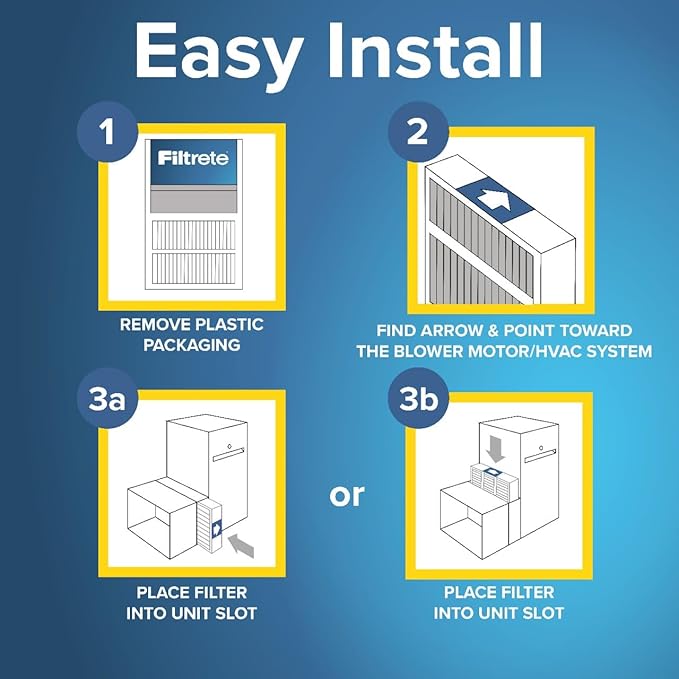 Filtrete 20x25x5 AC Furnace Air Filter, MPR 1550, MERV 12, Fits Trion AirBear, CERTIFIED Asthma & Allergy Friendly, Electrostatic Air Cleaning Filter, 1-Pack (actual size 19.56 x 24.13 x 4.75)