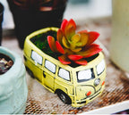 4 Pack Succulent Plants Pot, Small Indoor Plants Pots with Drainage Hole, Decor Garden Pot for Succulents Planter Cactus