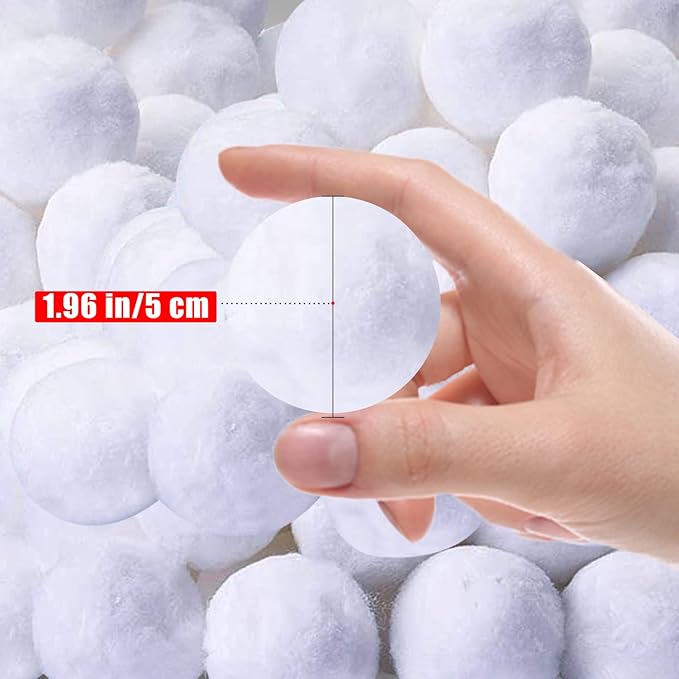 1.54 lbs Pool Filter Balls for Sand Filter, Eco-Friendly Reusable Pool Fiber Filter Balls Replace Pool Filter Sand, Pool Filter Media Balls for Swimming Pool (Equals 50 lbs Pool Filter Sand)
