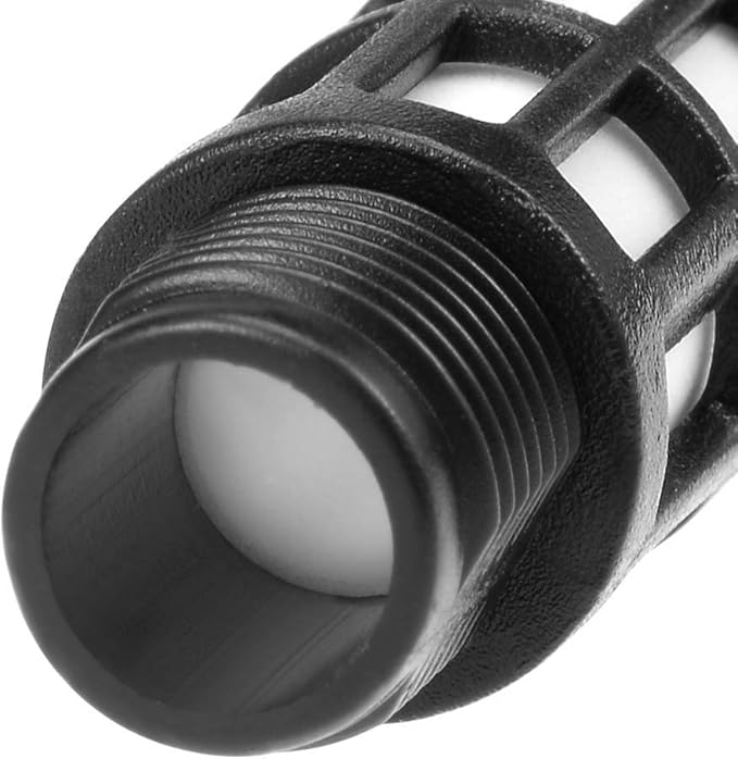 Beduan Pneumatic Air Compressor Muffler Fitting 1/2" NPT Compressed Exhaust Silencer (Pack of 5)