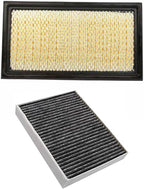 FUN-DRIVING Engine Cabin Air Filter for Ford EXPLORER 2025 2024 2023 2022 2021 2020 POLICE INTERCEPTOR UTILITY AVIATOR (Except 3.3L)
