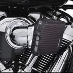 Air Filter Waterproof Rain Socker Protective Cover Fit For Harley Touring Flhr Flhx Dyna Softail Road King Heavy Breather Air Cleaner (117)