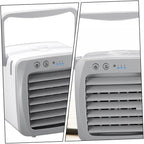 GLEAVI 1pc Portable Usb Air Conditioner Fan Mini Desktop Air Cooler Multi-filtering System for Clean for Home Office School Outdoor Use