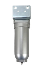 1/2" NPT Industrial Particulate Filter, Removes Water, Moisture, Debris from Compressed Air Lines, 11oz Bowl (225 PSI Max)