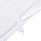 JIHAQUA Aquarium Filter Bags Large - Reusable Fish Tank Filter Media Mesh Bags with Plastic Zipper (7.5 x 12 inch (6 Pack))