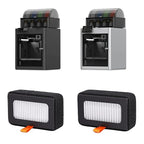 Fabater 3D Printer Air Filter Cartridge, 2PCS Activated Carbon Air Purifier Filters, Particle Absorption Filter Cartridges for P1 Series 3D Printer Filament, Easy to Install