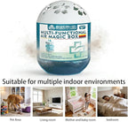Air Magic Box, Indoor Air Purification Dust Removal Magic Box, Requires No Electricity, Silent Automatic Vacuuming, Long Lasting Fresh Air Gel 4.23 Oz for Any Corner (3PCS)