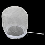 Deep Fryer Oil Storage Container with Filter,6 Gallon Bucket with Lid, Strainer Bag and Handle, Carbon Steel Oil Grease Disposal Container for Deep Fryer Oil Filtering/Storage - Blue
