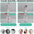 Cobbe HD HEAVY DUTY High Output Shower Filter 2 Pack – 99% REMOVAL Shower Head Filter for Hard Water, Heavy Metals, Chlorine and Harmful Substance, Improve your skin and hair - Black