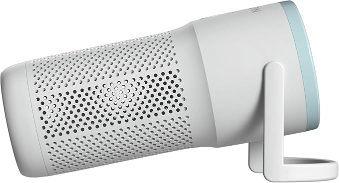 Raycon Portable Air Purifier, H13 Replaceable Hepa Filter, Adjustable Speeds, 2-in-1 Fragrance Diffuser and Air Purifier, Living Essentials (White)