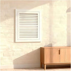 Return Air Filter Grille Vent Cover Removable, Louvered Access Panel for Drywall, Cover Holes in Wall for Hotels(250x250 mm/9.8x9.8 in)