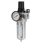 1/2" Air Filter Regulator - Air Compressor Water Trap Filter Regulator - with Mount Connection - Aluminum