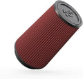 K&N High-Flow Original Lifetime Universal Clamp-On Air Filter: High Performance, Washable: Flange Diameter: 3.5 In, Filter Height: 7 In, Flange Length: 0.875 In, Shape: Round Tapered, RU-3130