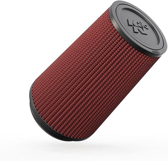 K&N High-Flow Original Lifetime Universal Clamp-On Air Filter: High Performance, Washable: Flange Diameter: 3.5 In, Filter Height: 7 In, Flange Length: 0.875 In, Shape: Round Tapered, RU-3130