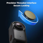 Haoge CPL Polarizer Filter for DJI Osmo Nano,Multi Coated HD Optical Glass Filter,Ultra Slim Aluminum Frame with Screen Protector